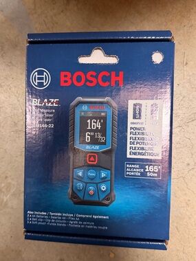 BOSCH GLM165-22 165 Ft Blaze Laser Distance Measure